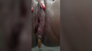 Brazilian black scat mistress shit in toilet, ScatKings.com Scat Porn 4 ScatKings.com Scat Porn