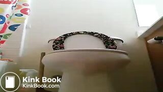 Brown Skinned Emptying Her Brown, ScatKings.com Scat Porn 14 ScatKings.com Scat Porn