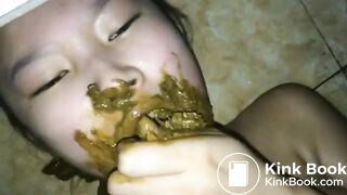 Chinese slave eats masters shit, ScatKings.com Scat Porn 14 ScatKings.com Scat Porn