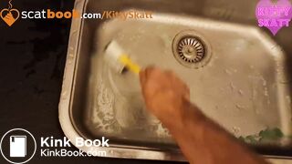 Sink log gag, ScatKings.com Scat Porn 18 ScatKings.com Scat Porn