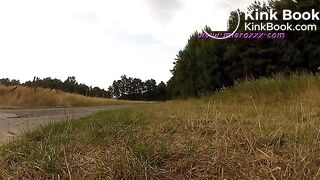 Someone drives by when shitting!, ScatKings.com Scat Porn 9 ScatKings.com Scat Porn