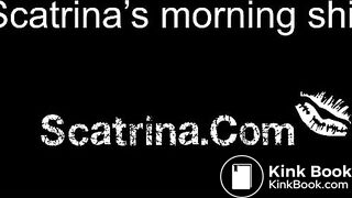 Scatrina morning shit HD, ScatKings.com Scat Porn 3 ScatKings.com Scat Porn